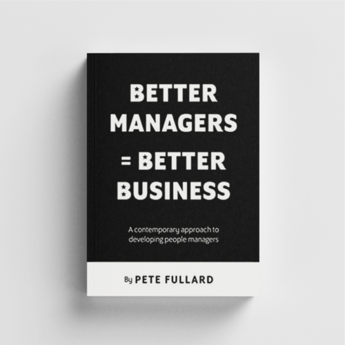 People management book from Pete Fullard, CEO of Upskill People book portrait